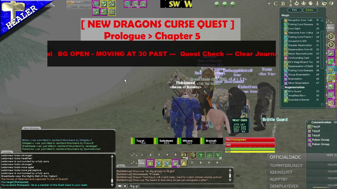 [daoc/live] MIDGARD CURSE QUESTS - Prologue to 5 [4 September 2017]