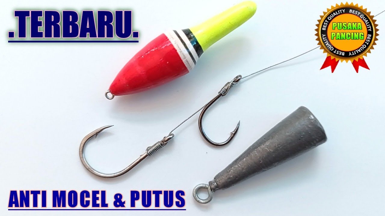 Cara membuat rangkaian pancing ikan Toman - Dasaran dan Pelampung
