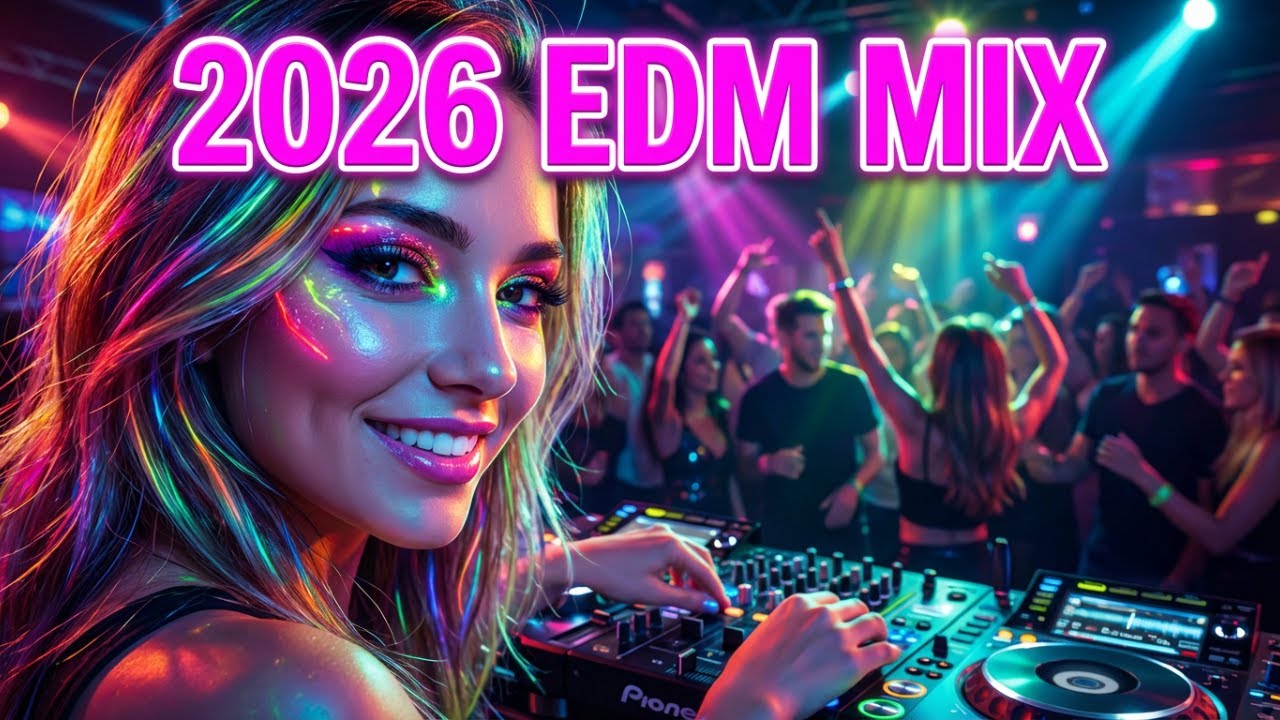 Клубный EDM-микс 2026 года | Непрерывная фестивальная энергия и мощные басы