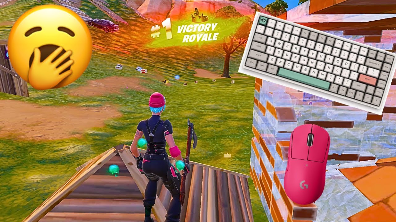 Yunzii al71 ASMR Chill 😴 Solo Ranked 18 kill win 🏆 Satisfying Keyboard