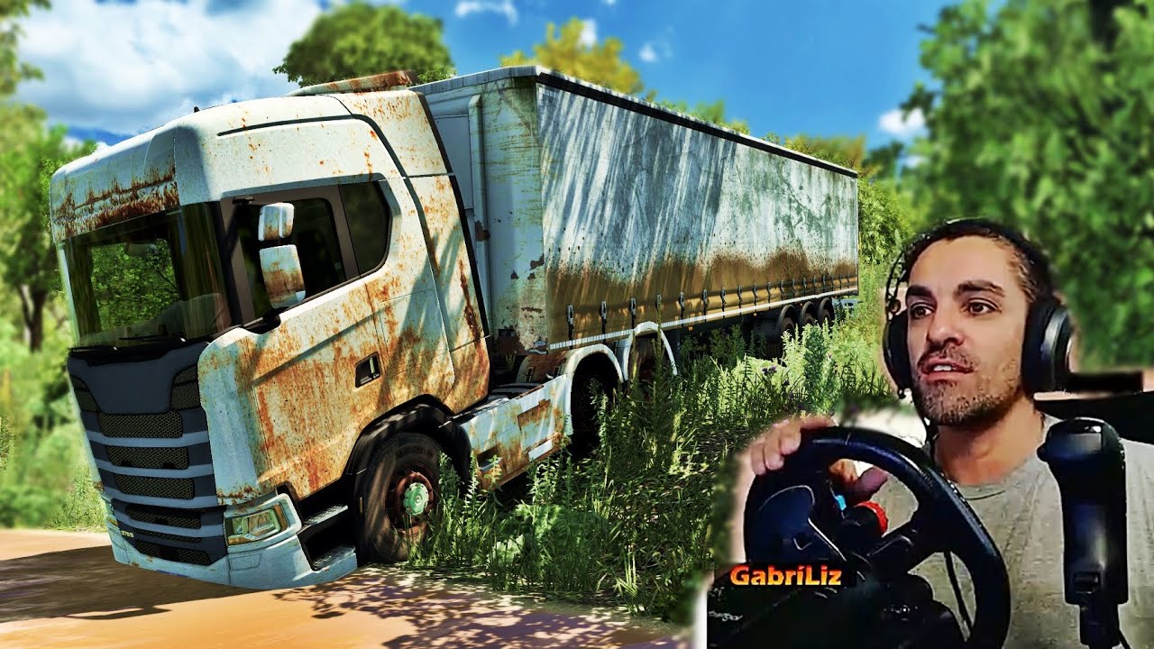 RESTAUREI UM CAMINHÃO ROUBADO E ABANDONADO - Vida de Caminhoneiro #225 - Euro Truck Simulator 2
