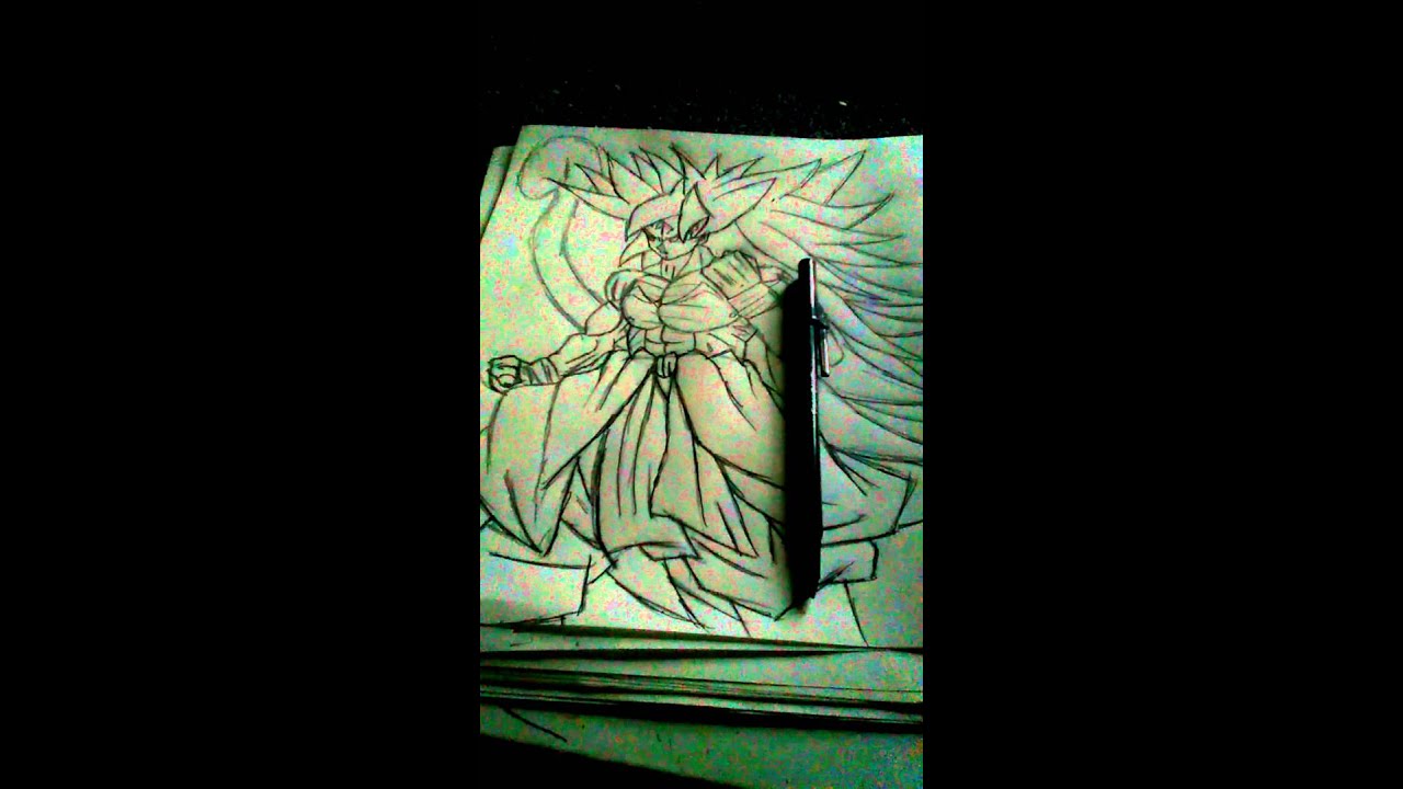 Drawing evil gohan ssj6