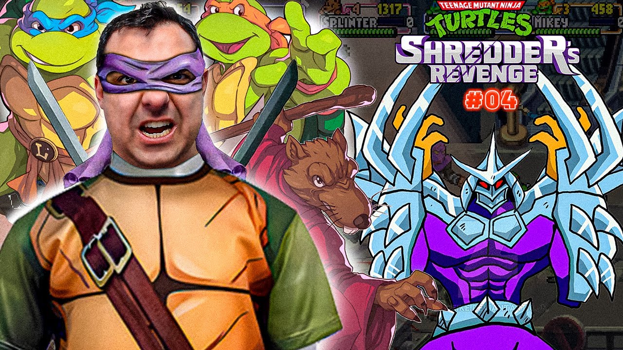 SKILLS DO RAFAEL SÃO BOAS - Tartarugas Ninjas Shredder Revenge - #04