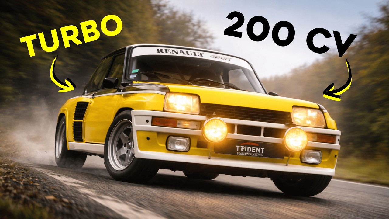 L'ESSAI TRIDENT : RENAULT 5 TURBO 2 - MYTHE DE L'AUTOMOBILE FRANÇAIS