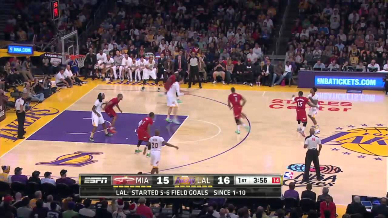 NBA 2013-14 Season Miami Heat Top 10 Plays