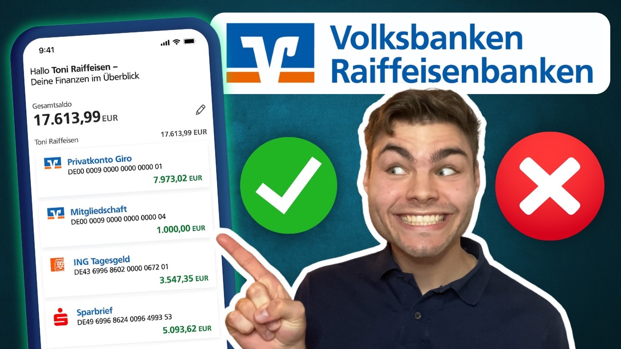 Das Volksbank Girokonto I Vor- und Nachteile!
