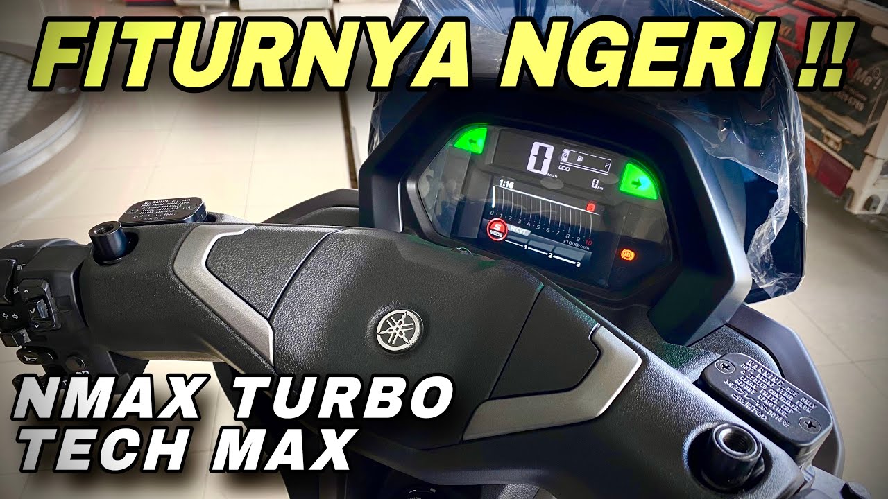 NMAX 2024 TURBO TECH MAX BANYAK FITUR BARU BIKIN NGILER 🔥🔥