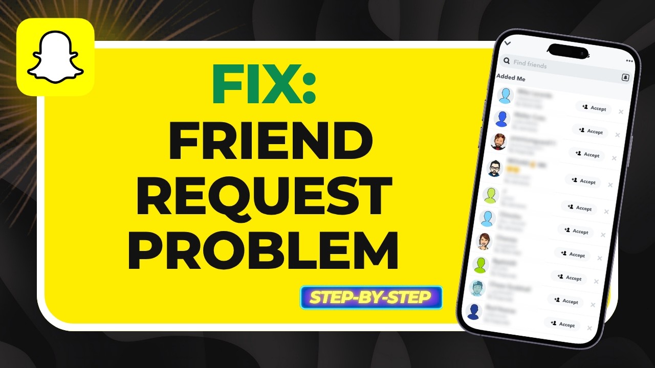 How to Fix Snapchat Friend Request Not Working (2026 Cache & App Refresh Guide)
