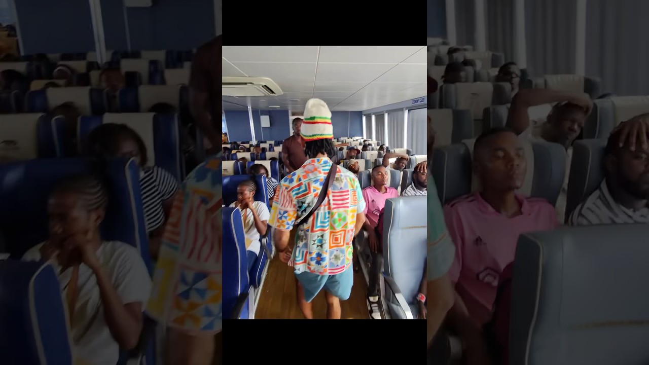 Here&rsquo;s the VIP section of Zanzibar ferry