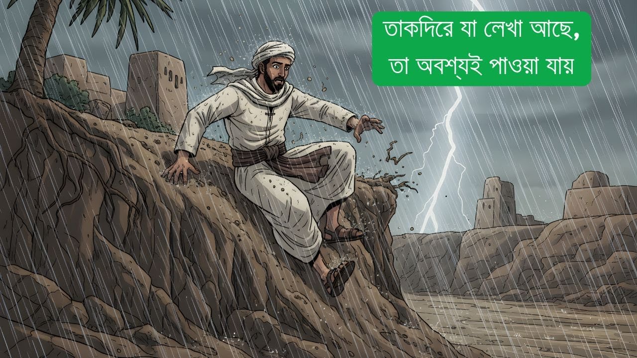 তাকদিরে যা লেখা আছে, তা অবশ্যই পাওয়া যায়  | Islamic Story