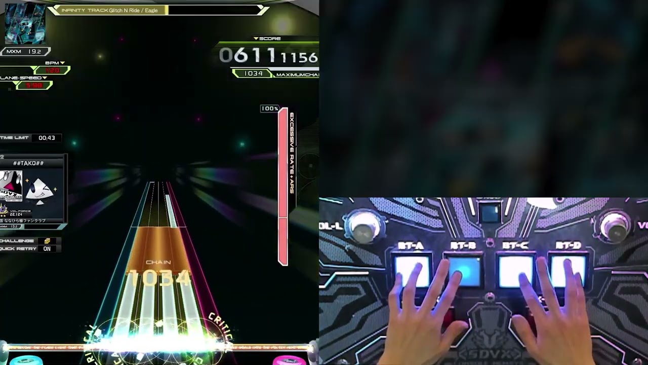 [SDVX] Glitch N Ride [MXM] PUC