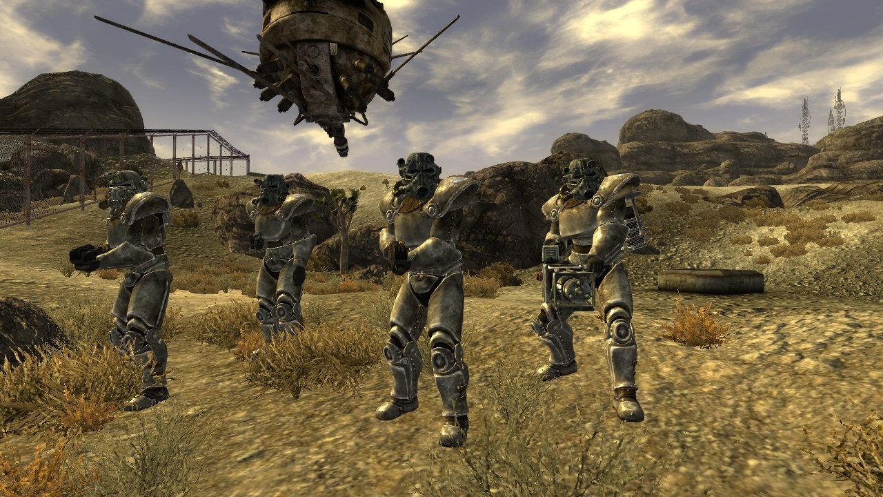 Gallivanting across the Mojave as a noble Knight in a benighted age