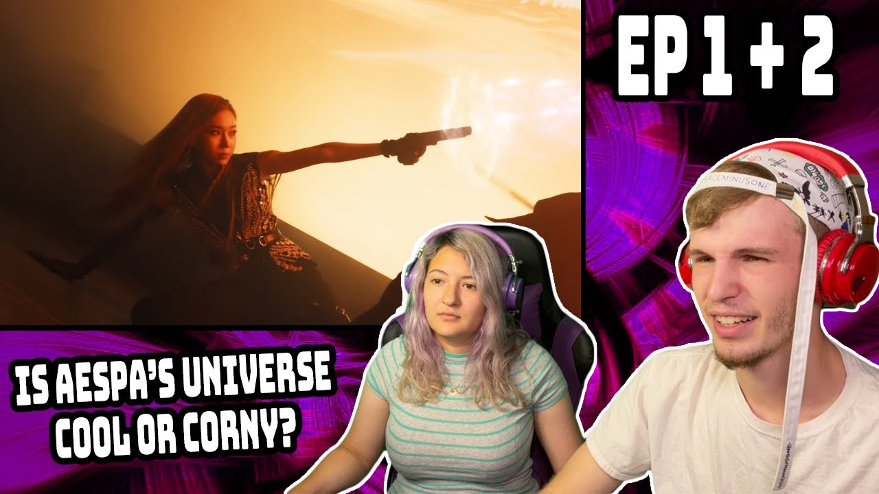 AESPA CULTURE UNIVERSE EP 1 + 2 (COUPLE REACTION!)