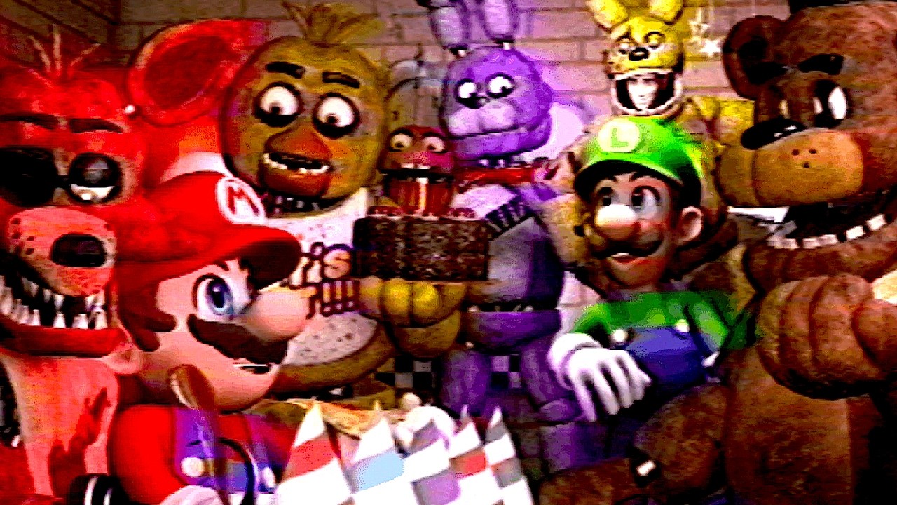 THE HAPPY  ENDING!! Mario In Animatronic Horror[Full Game]