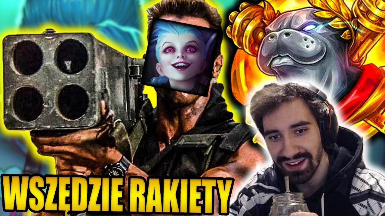 JINX I JEJ RAKIETOWY SPAM NA URFIE tylko trzeba trafiać...😒
