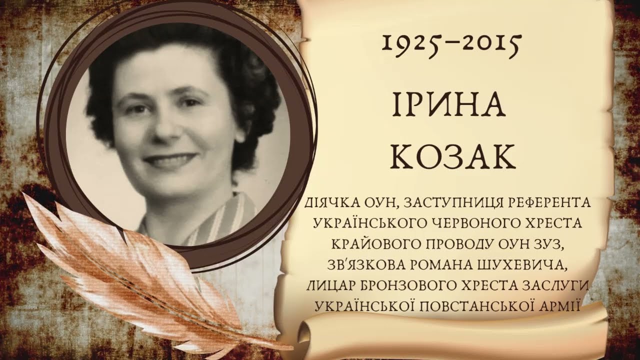 Ірина Козак – «Забуті імена: Альманах пам’яті»