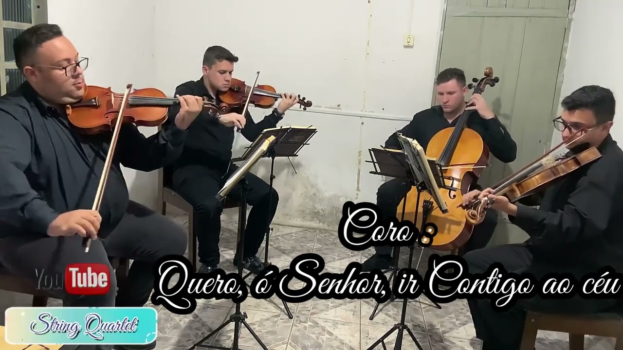 Hino CCB 283 - Quero, Ó Senhor, Ir Contigo ao Céu ( Quarteto de Cordas )