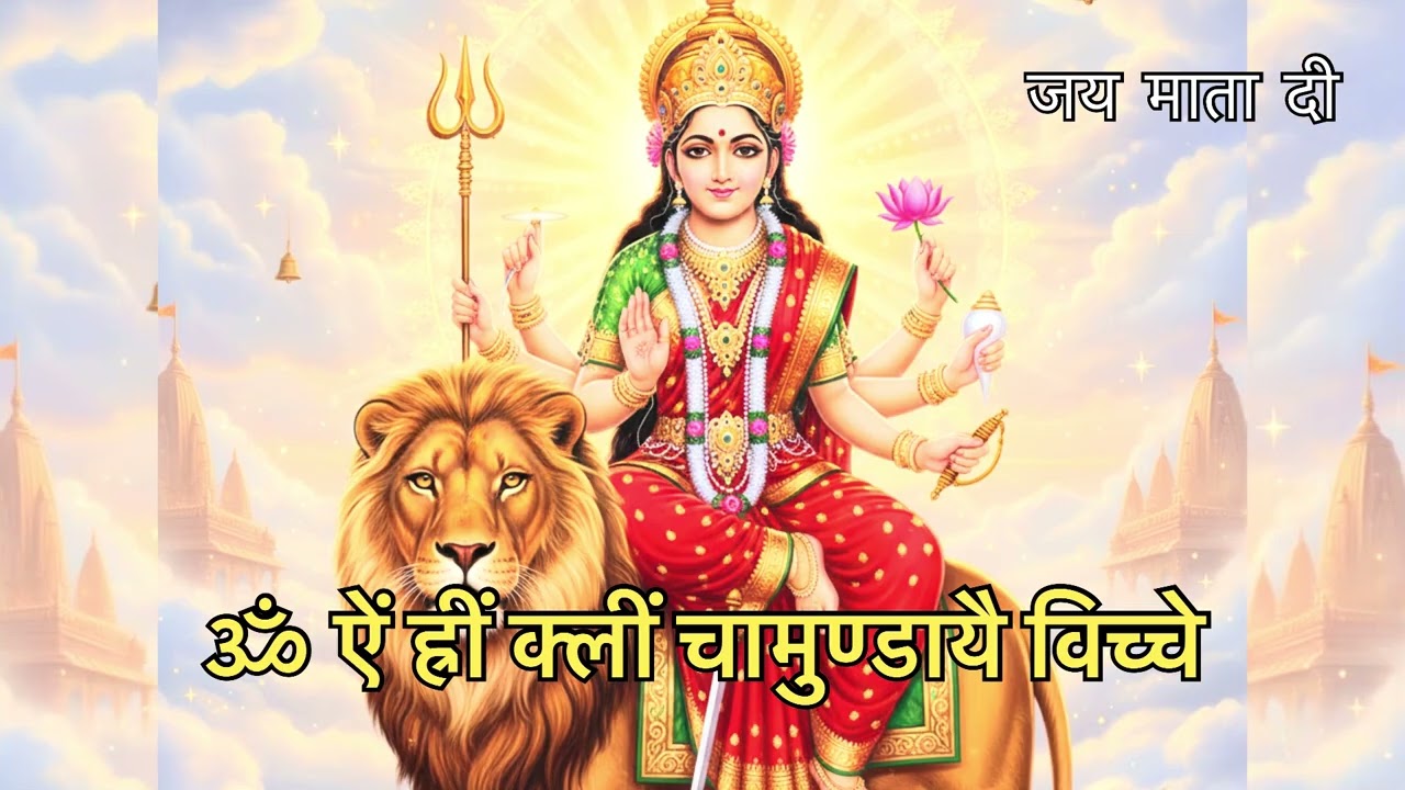 जय माता दी | दुर्गा माँ महामंत्र जाप | माता रानी भजन | #jaimatadi #durga #mahamantra 
