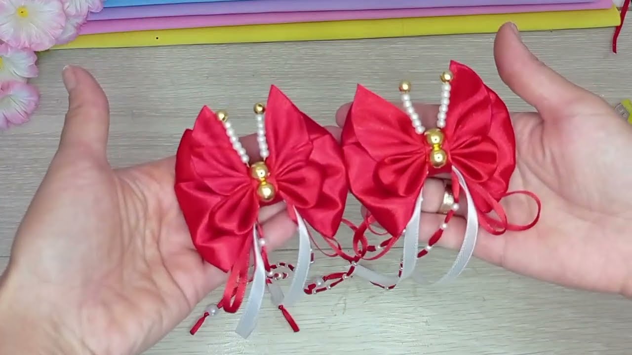 DIY 🎀 Чудесный бантик 