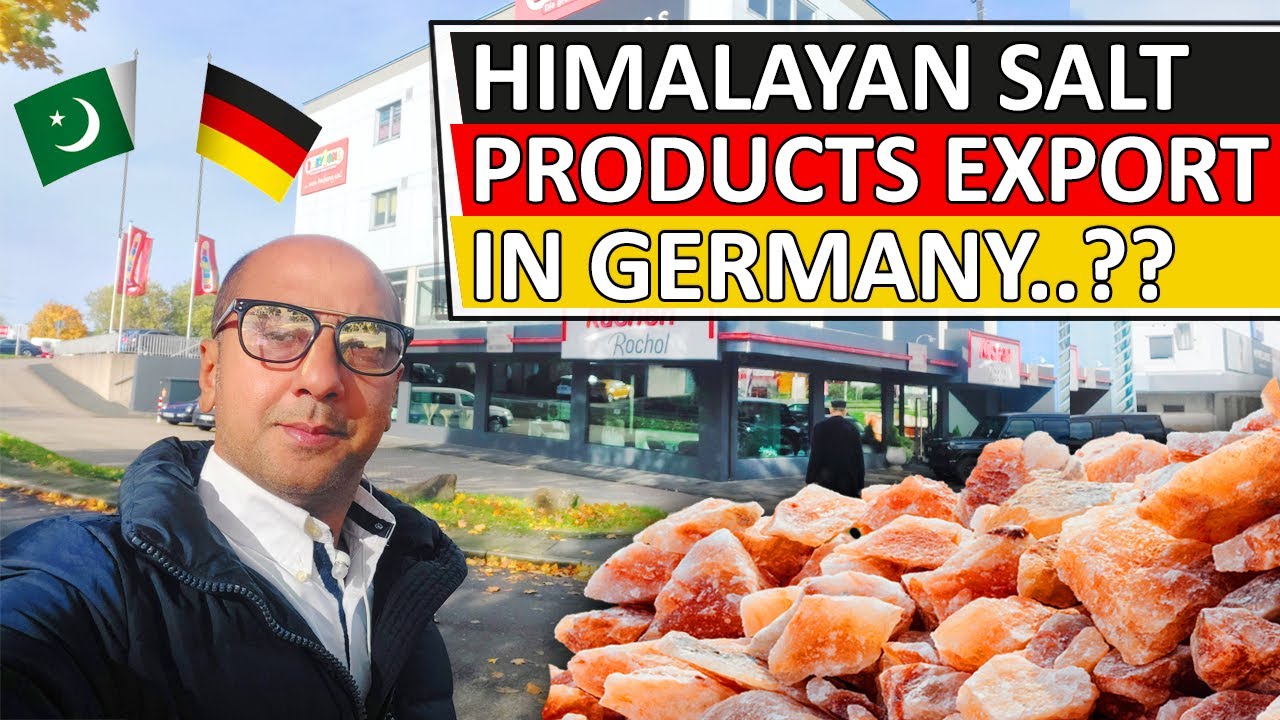 Export of Himalayan Salt Products in Germany for health and wellness | Sun Overseas Company