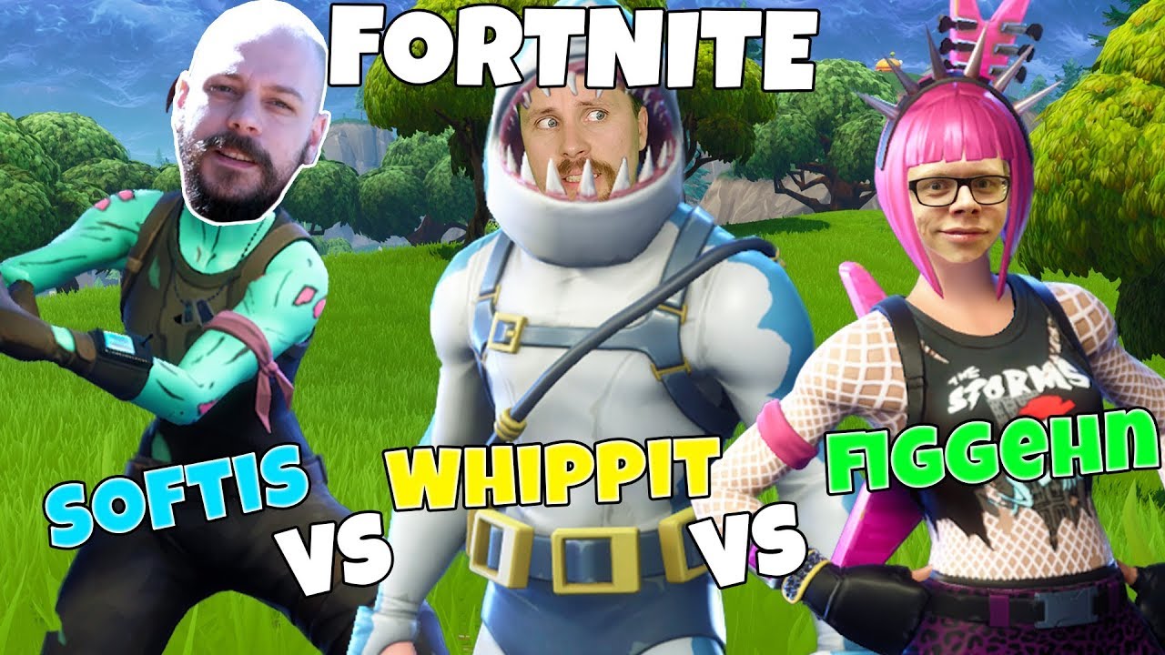 SOFTIS vs WHIPPIT vs FIGGEHN i FORTNITE *Uppdaterad Playground*