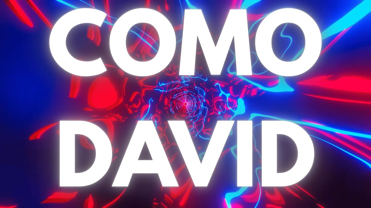 COMO DAVID | LETRA