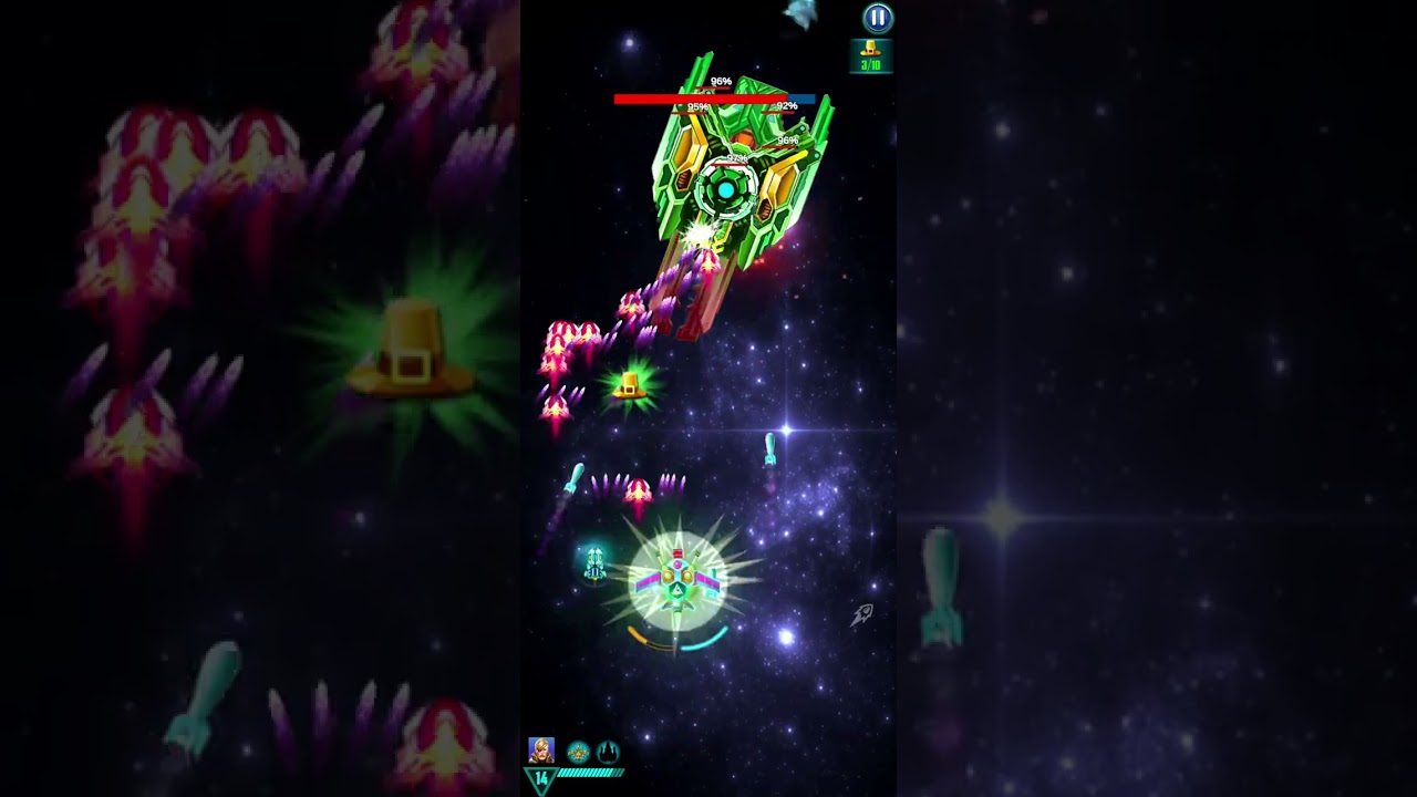 Alien Shooter Level 140 Medium With Thunder Blade Only (No Slow)