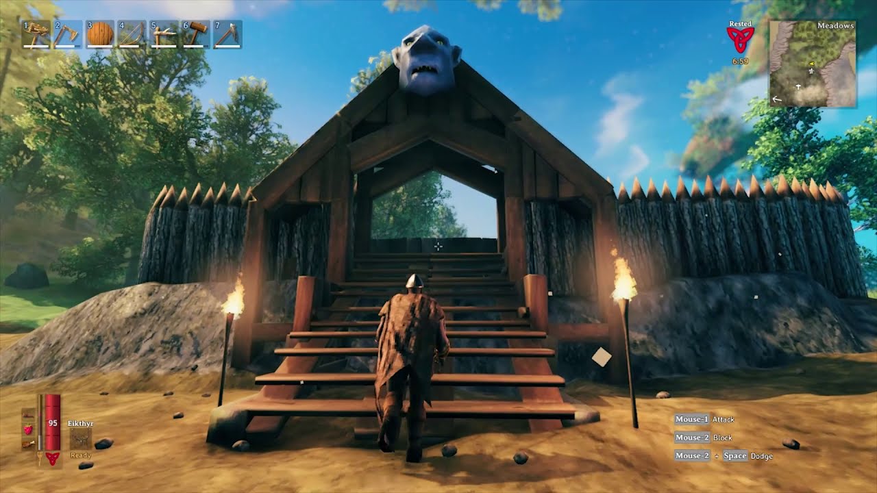 troll park Valheim #shorts