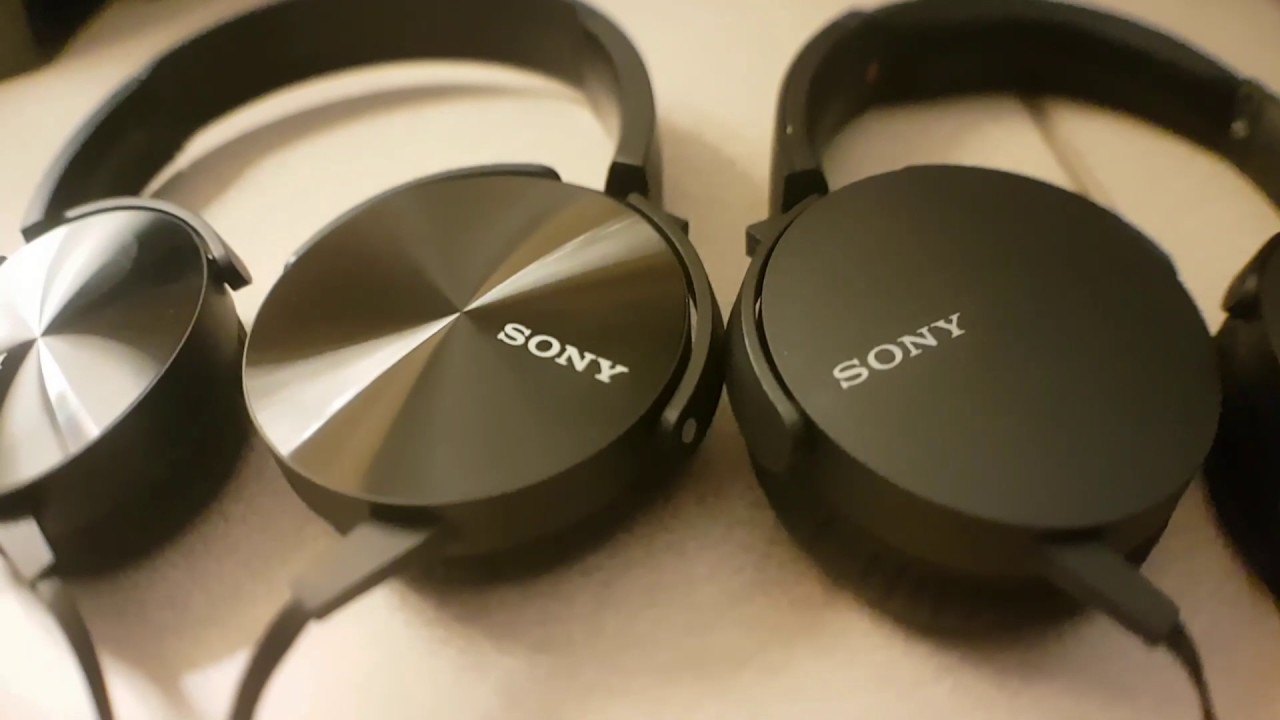 EXTRA BASS Sony MDR-XB550AP vs MDR-XB450AP (They Aren't The Same!)