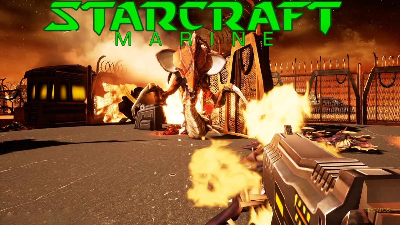 STARCRAFT MARINE - A First Person Shooter on Unreal Engine