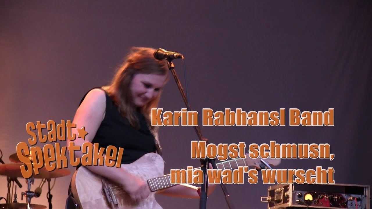 Karin Rabhansl Band - Mogst schmusn, mia wad's wurscht - 8. Stadtspektakel 2014 in Landshut