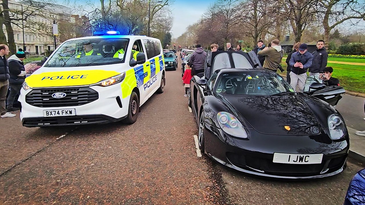 TERRORISING the RICHEST Roads of London with the most Inappropriate Car!