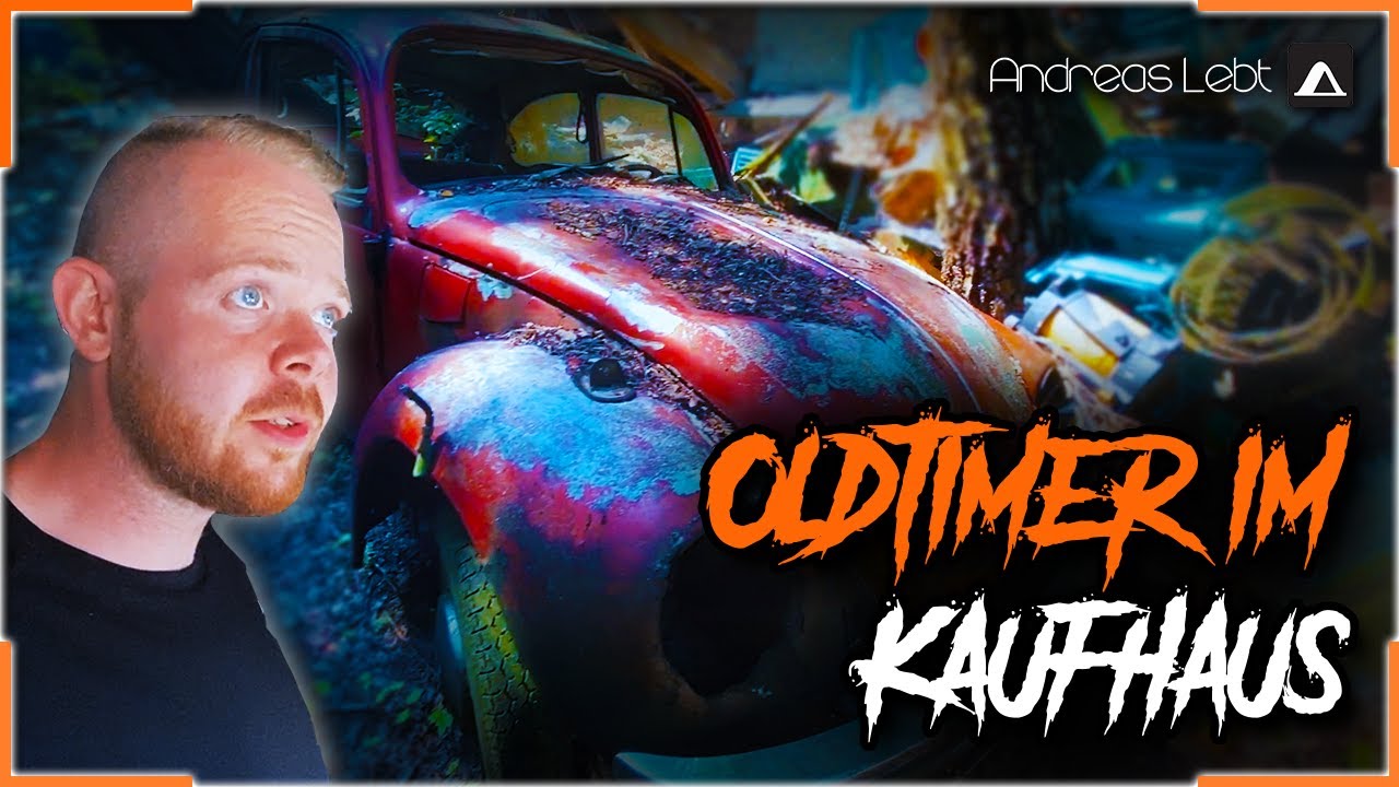 OLDTIMER UND ANTIQUITÄTEN GEFUNDEN! 🤑 Das abgebrannte Kaufhaus | LOST PLACE | Andreas Lebt