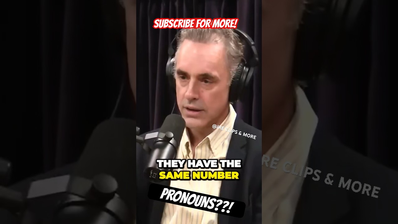 Joe Rogan And Jordan Peterson On Gender Pronouns.. #shorts #podcast #subscribe