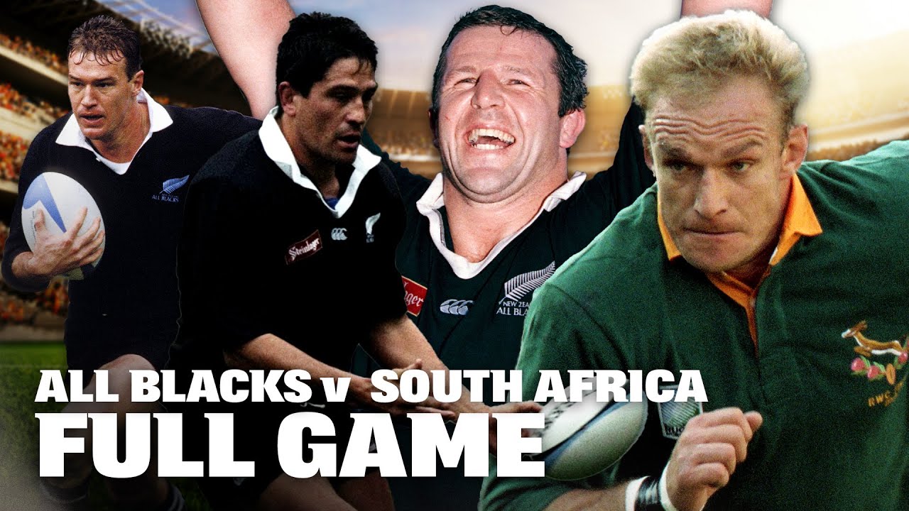 The game with a lot of 'BITE' 🦷  | All Blacks v South Africa 1994 FULL GAME