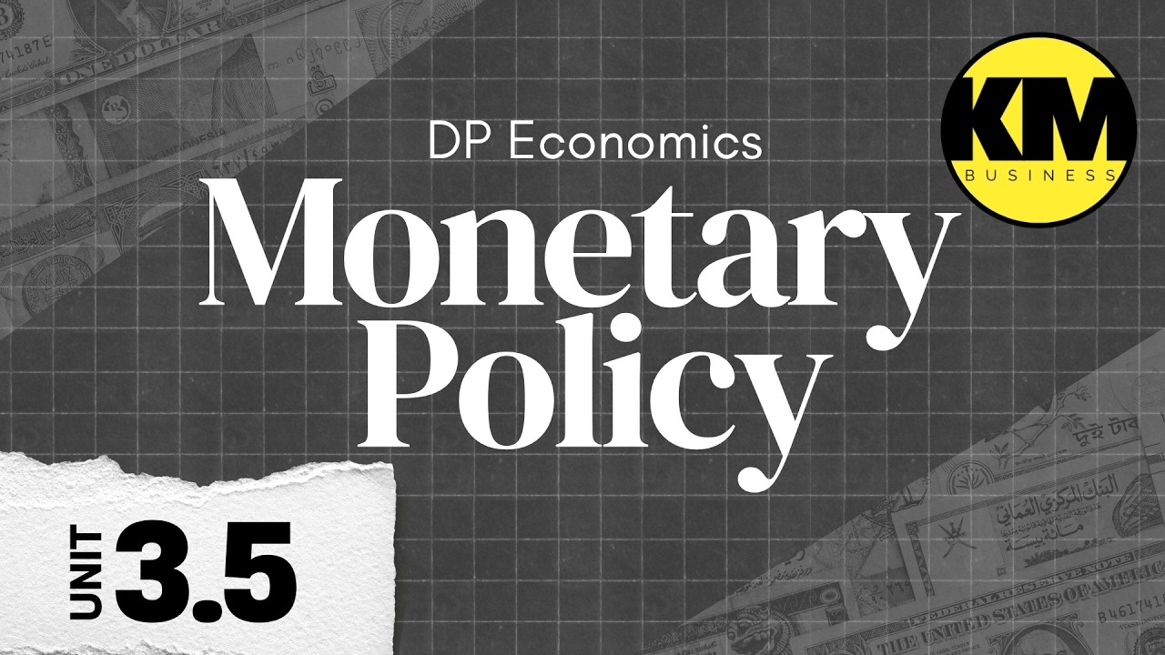 IB Economics 3.5: Монетарная политика (инструменты, разрывы и создание денег на углубленном уровне)