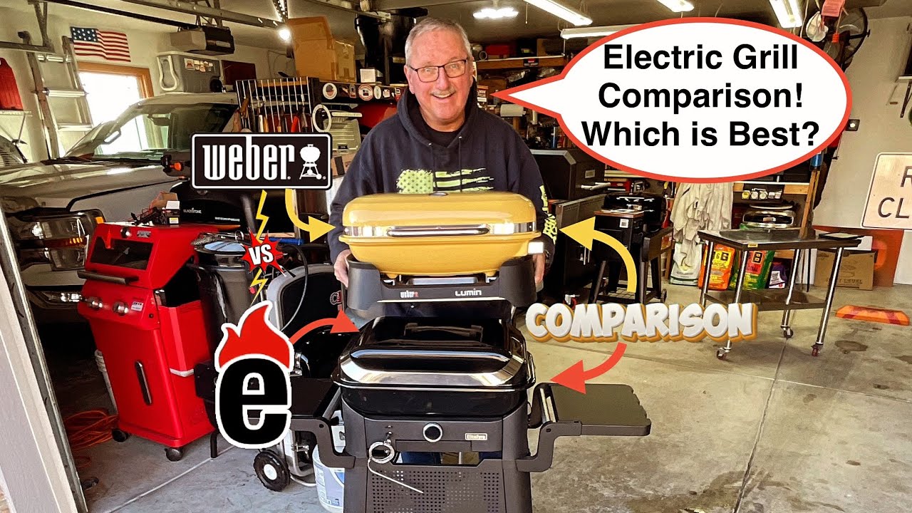 Watch This Before You Buy a Weber Lumin! / Electric BBQ Grill Comparison / Weber vs EliteFyre!