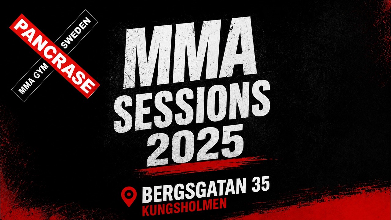 MMA Mondays with Omar Bouiche @PancraseGymSWE 