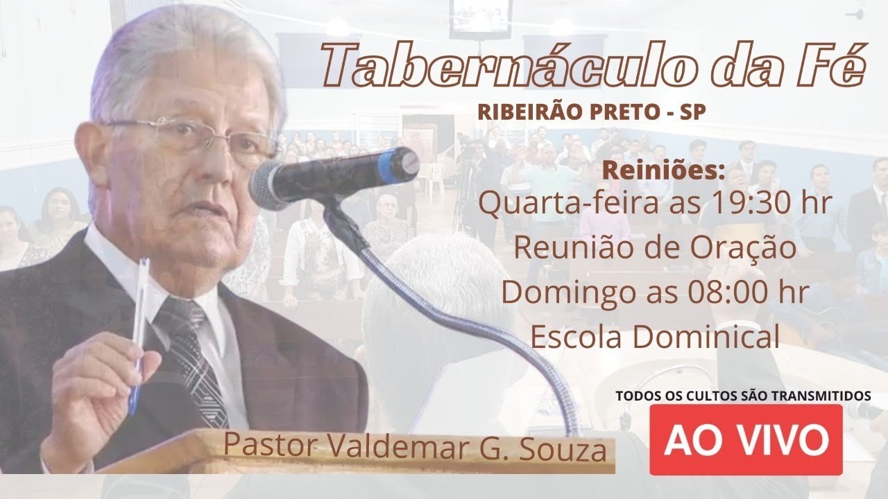 08.02.2026 Domingo - Culto de Santa Ceia com o Senhor -   Ribeirão Preto - SP