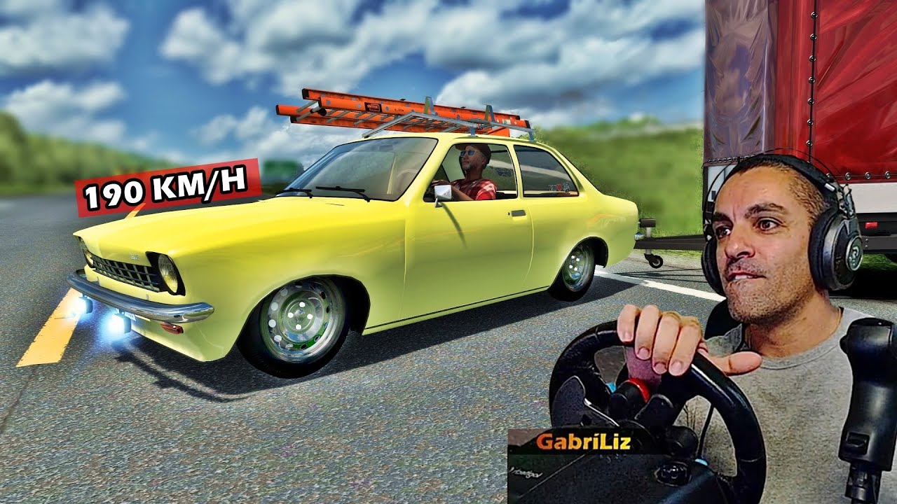 BOTEI 190 KM/H NESSE CHEVETTE TUBARÃO ANTIGO | Vida de Caminhoneiro 324 | Euro Truck Simulator 2
