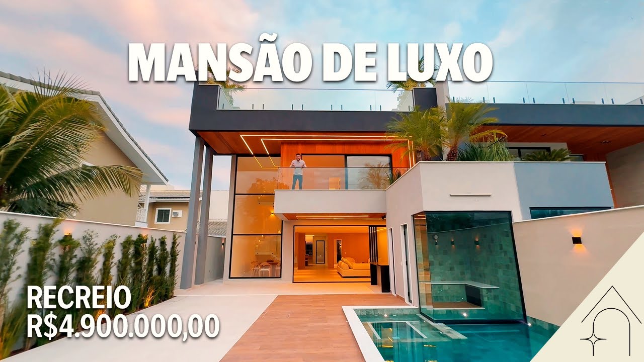 Mansão de Luxo no Recreio Dos Bandeirantes | Vivendas do Sol • R$4.900.000,00