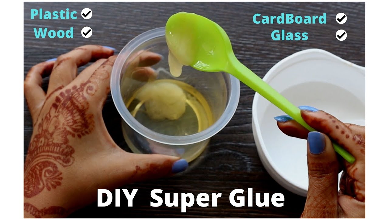 How to Make Super Glue at Home for Plastic, Glass, Wood, Paper, Cardboard, etc | DIY Super Glue