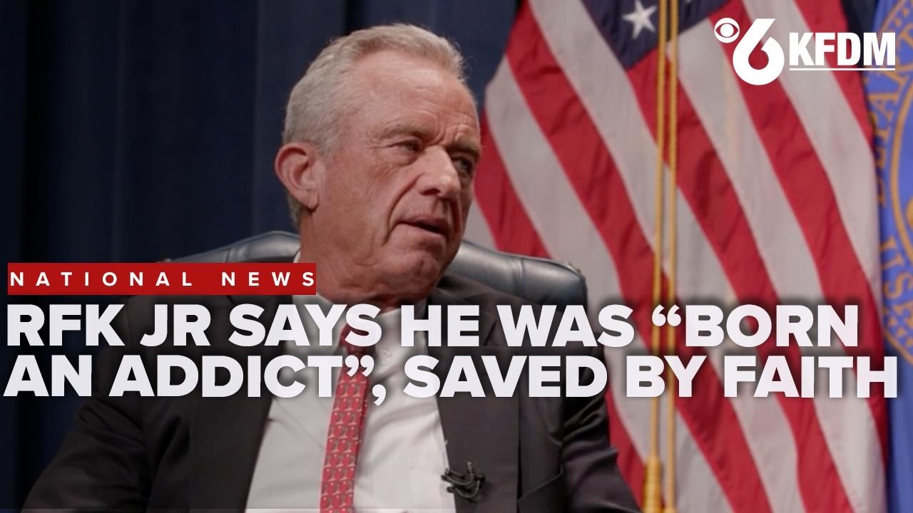 RFK Jr says he was ‘born an addict,’ credits faith with saving life in exclusive interview