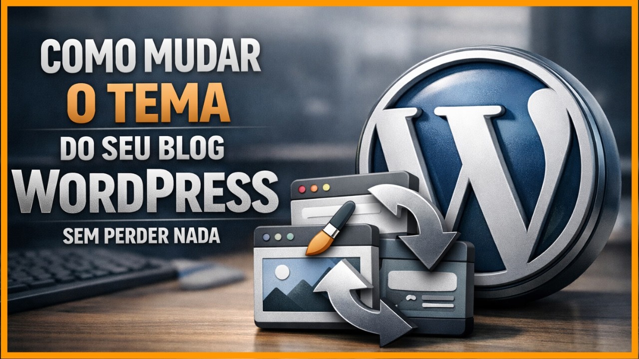 Como mudar o Tema do seu blog sem perder nenhuma página nem post no WordPress em 2026