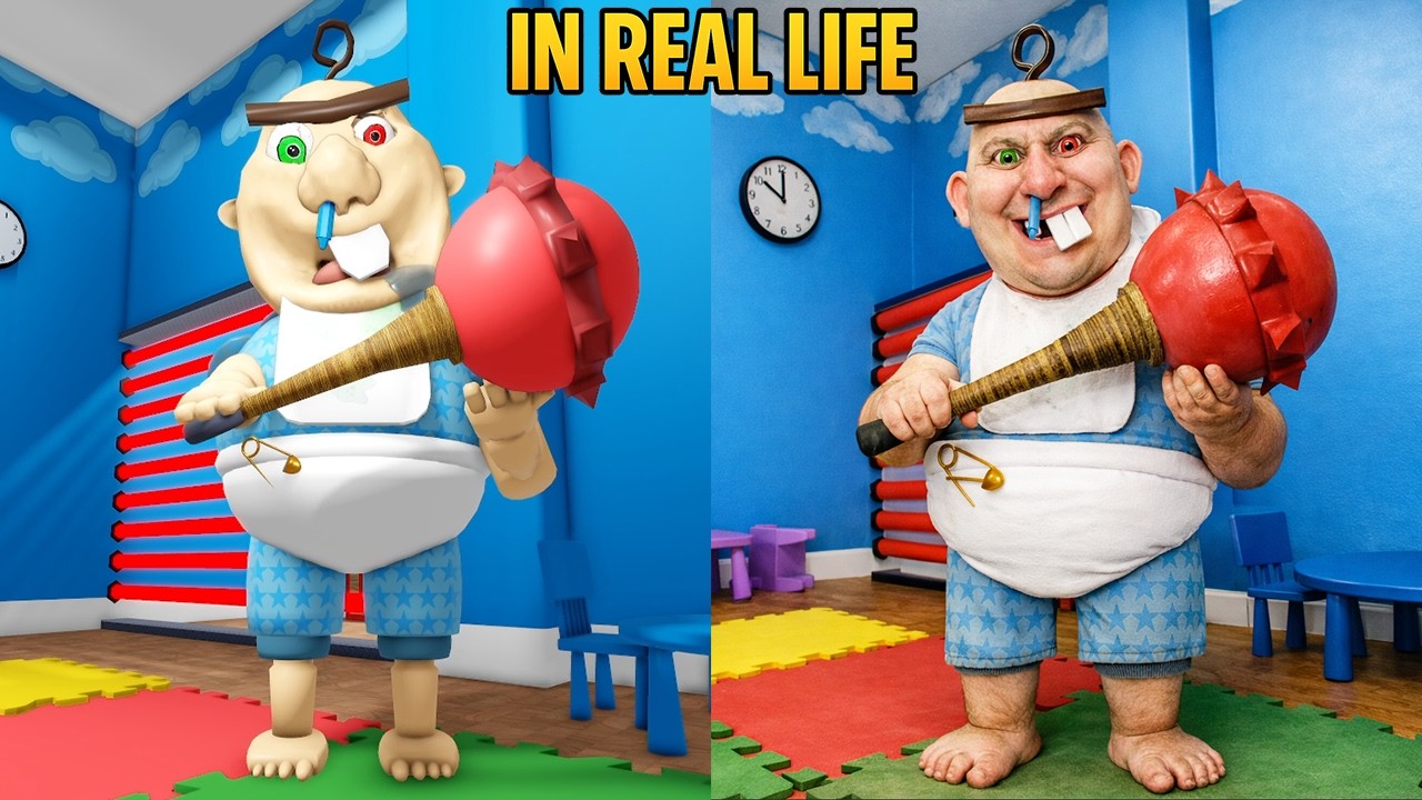 Fuga dall'asilo nido di Baby Bobby NELLA VITA REALE OBBY - Nuovo aggiornamento Roblox Tutti i capi