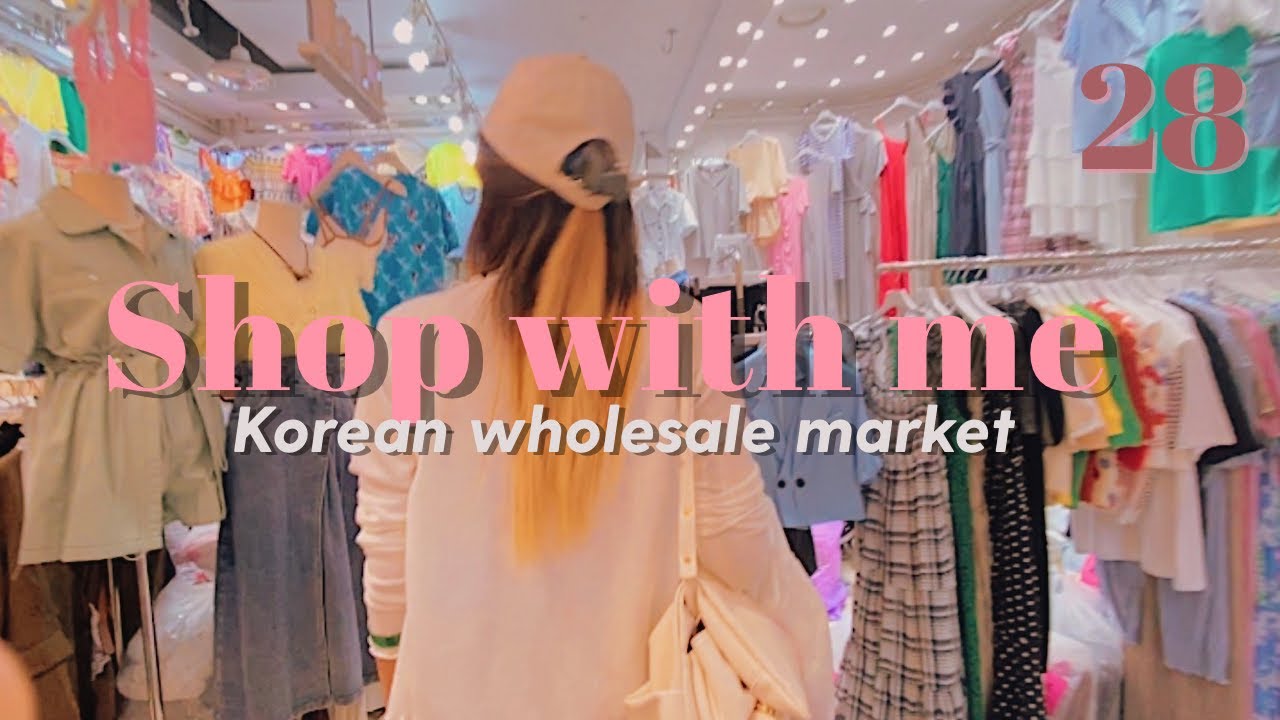 Shopping in Korea vlog (Dongdaemun Fashion Wholesale Market at night)