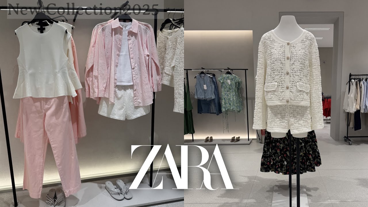 ZARA NEW WOMEN’S🌷SPRING COLLECTION 2025 / ZARA HAUL 2025🎋💋