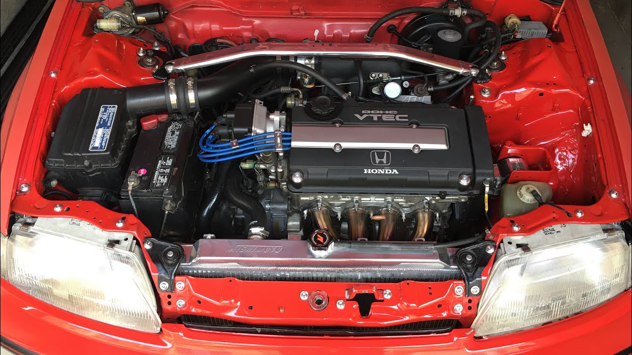 My b16 Swapped  EF Civic