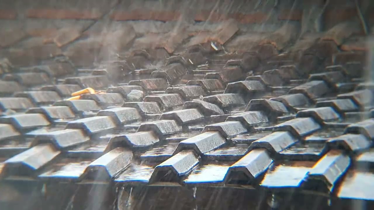 Peaceful Rain on Tin Roof 🌧️ 3 Hours Relaxing ASMR for Better Sleep