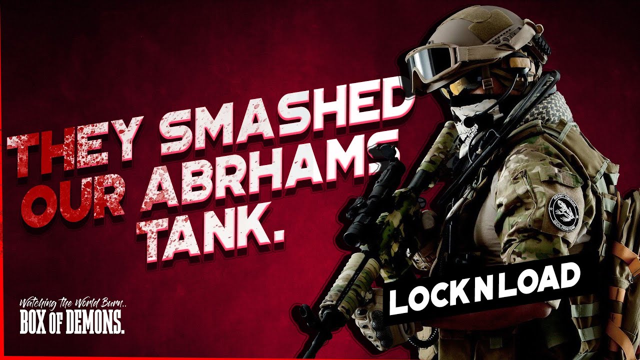 SQUAD LEAD - SMASHED UP ABRAHMS IN FALLUJA.